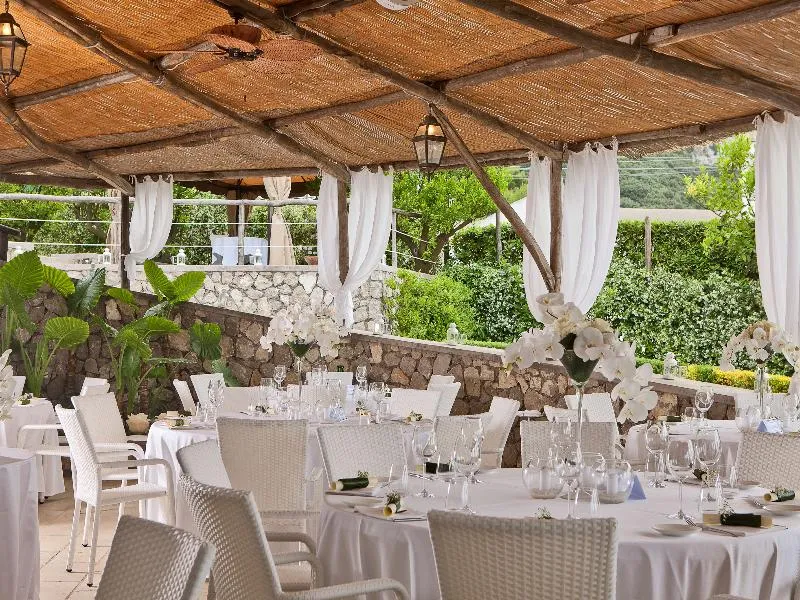 Restaurant, Villa Marina Capri Hotel & Spa, Naples