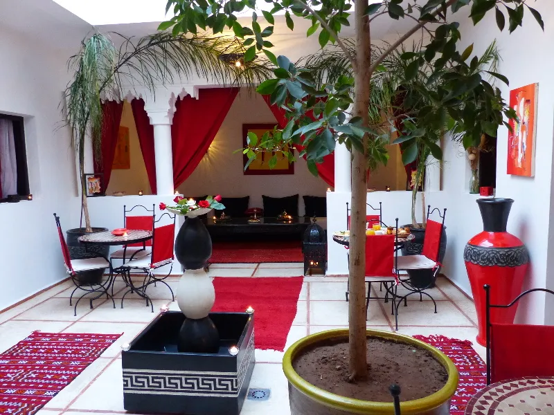 General view, Riad Hcekarram, Marrakech