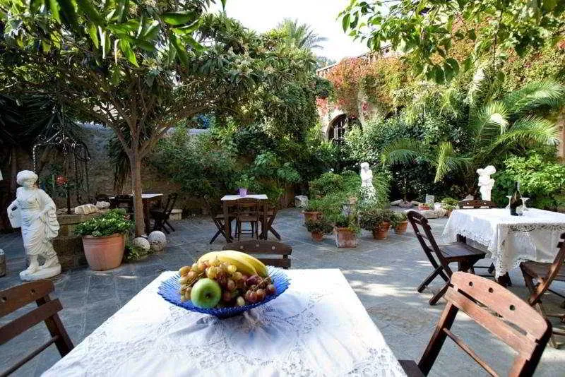 Terrace, Saint Nikolis, Rhodes