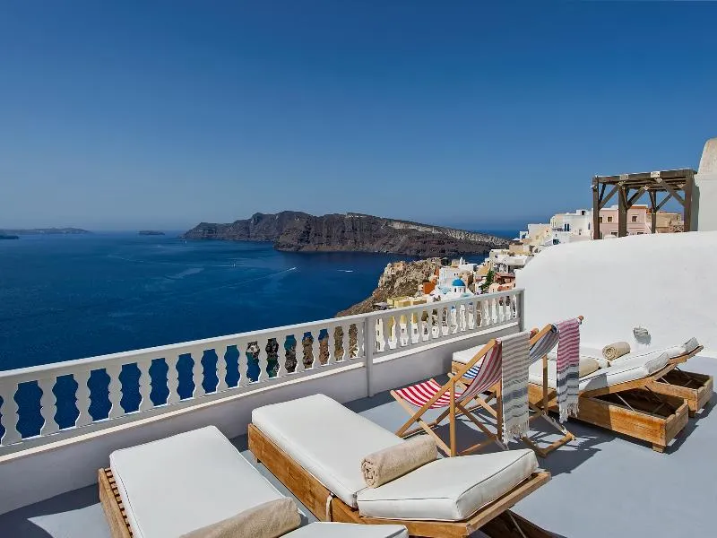 Terrace, Villa Calliope, Santorini