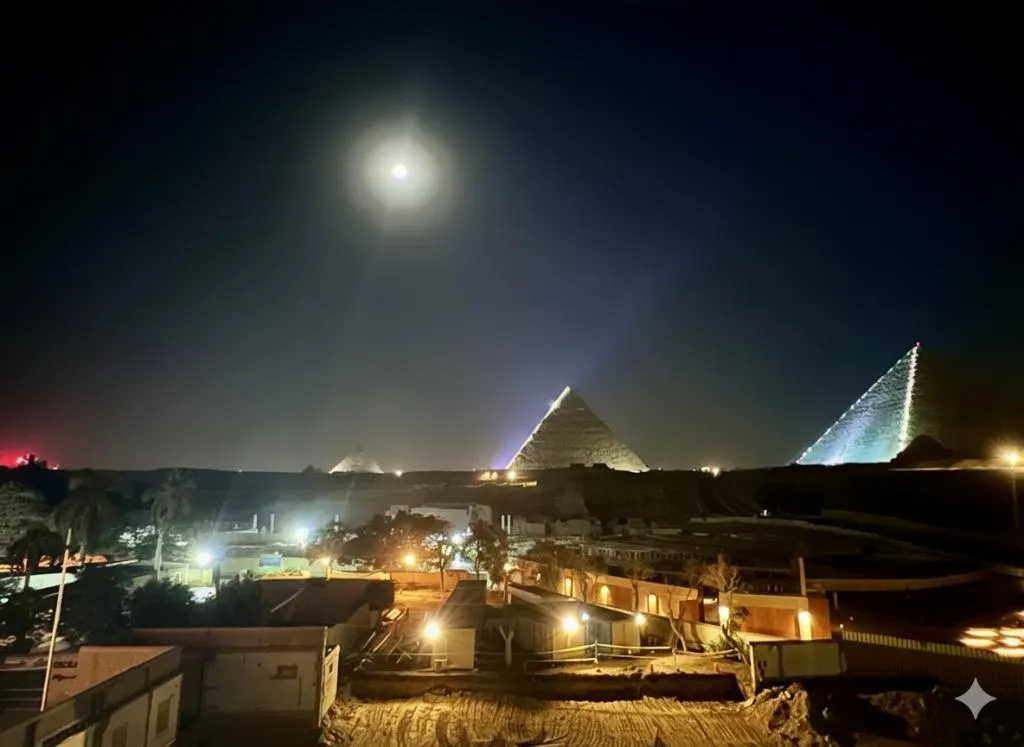 General view, Pyramids View Inn, Cairo