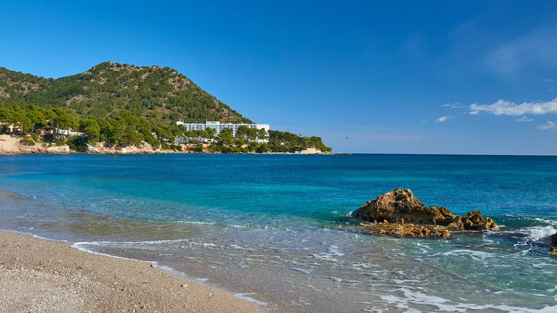 Beach, Hipotels Eurotel Punta Rotja, Majorca