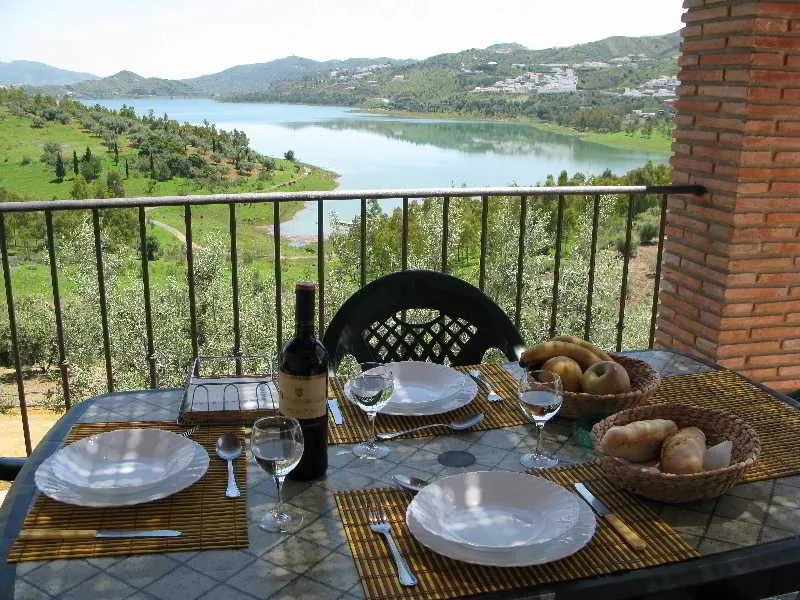 Terrace, Alojamientos Huetor, Costa Del Sol