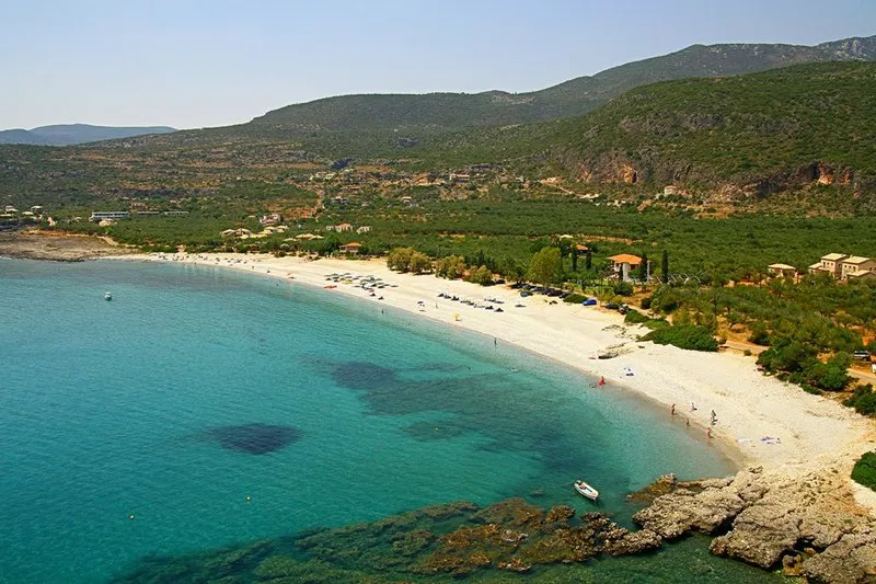 Beach, Bonos Apartments, Kalamata