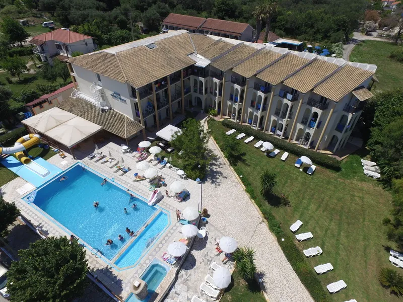 General view, Silver Beach Hotel and Annexe Apartments, Corfu