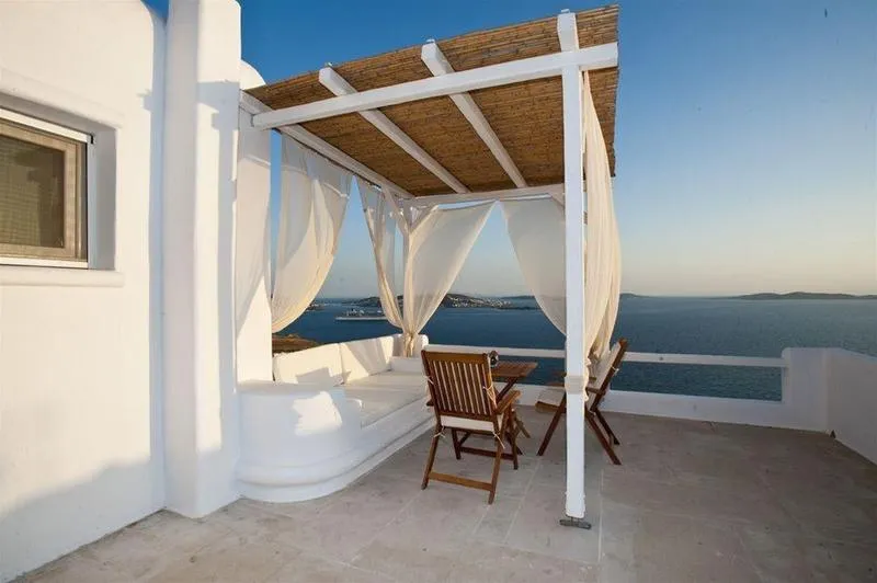 General view, La Maison Blanche, Mykonos