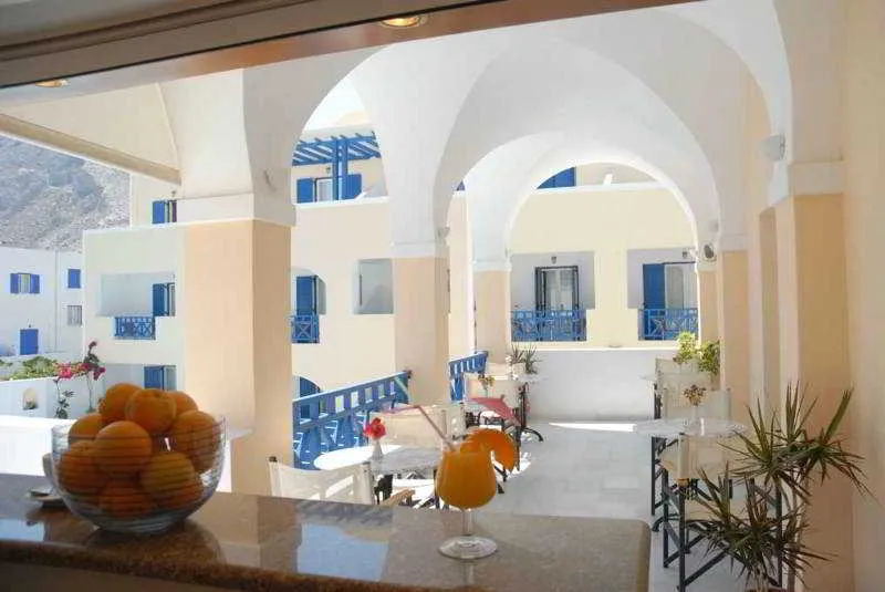 General view, Santellini Hotel, Santorini