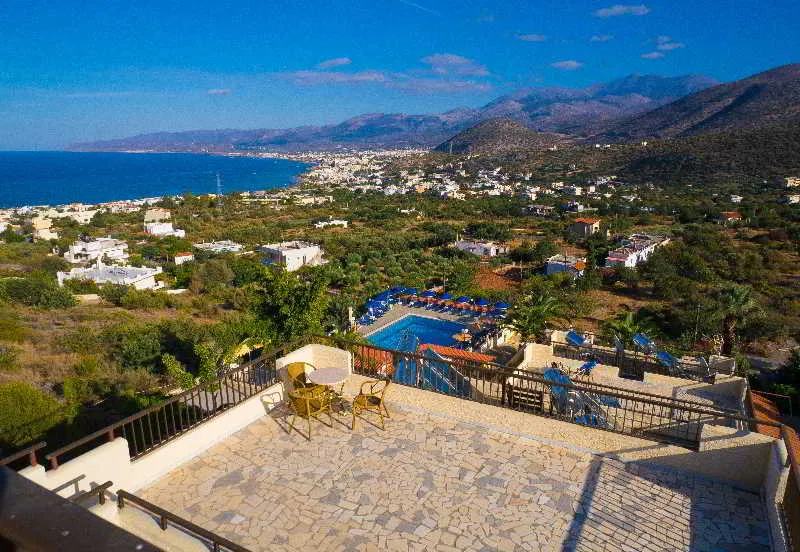 Terrace, Mariamare, Crete