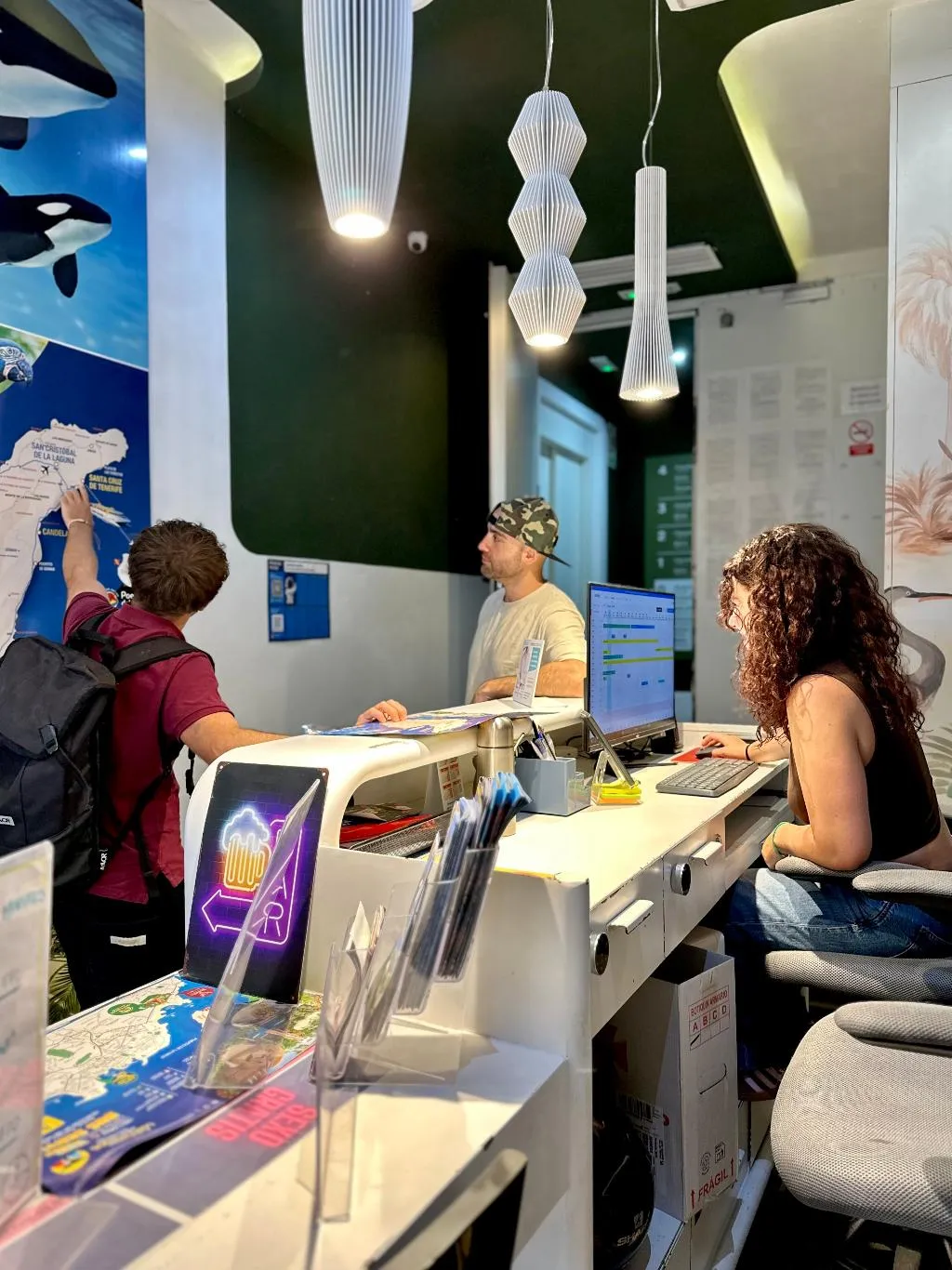 Lobby, Atypicap Capsule Hostel, Tenerife