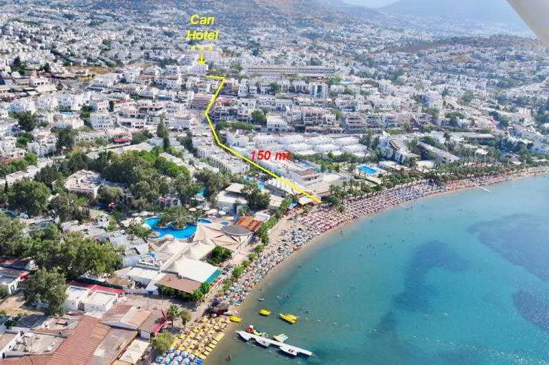 Beach, Can Hotel, Bodrum