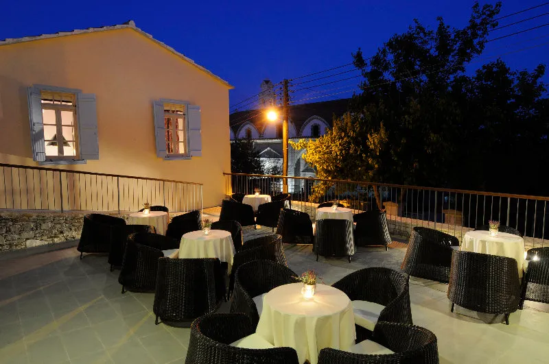 Terrace, Library Hotel Wellness Retreat, Cyprus