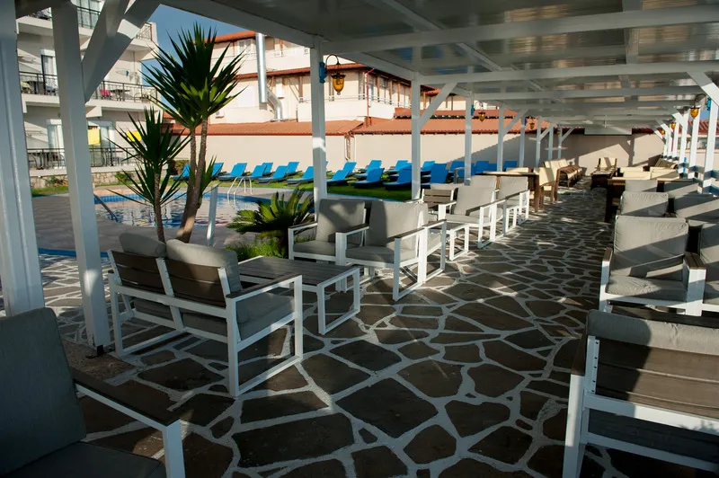 Terrace, Hanioti Grandotel, Halkidiki