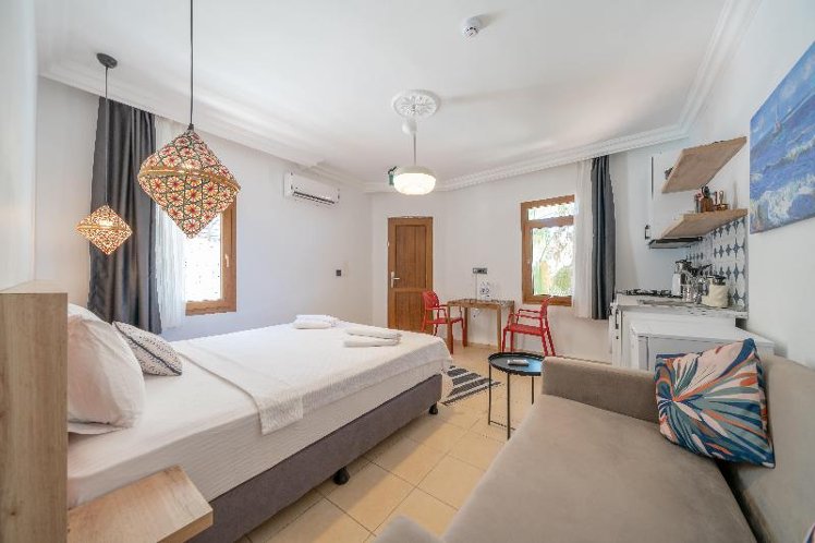 STUDIO CLASSIC QUEEN BED Room, Bella Kas, Dalaman