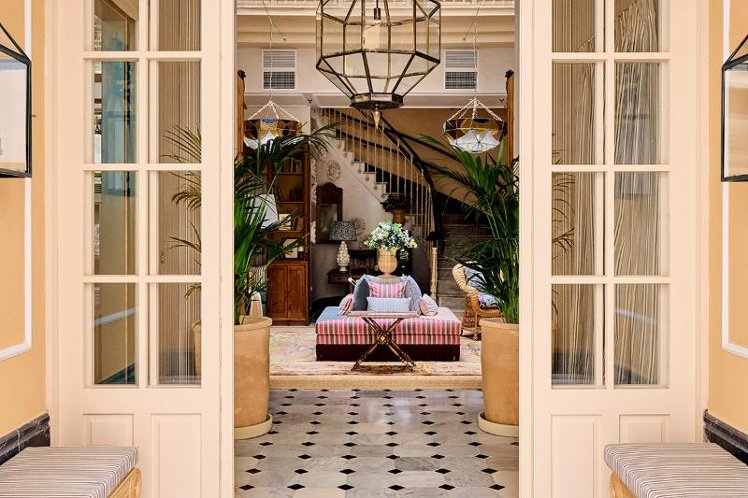 Lobby, Cristine Bedfor Guest Houses Malaga, Costa Del Sol