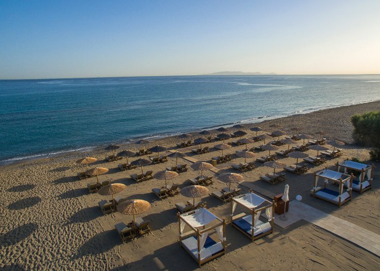 Enorme Teatro Beach, Crete