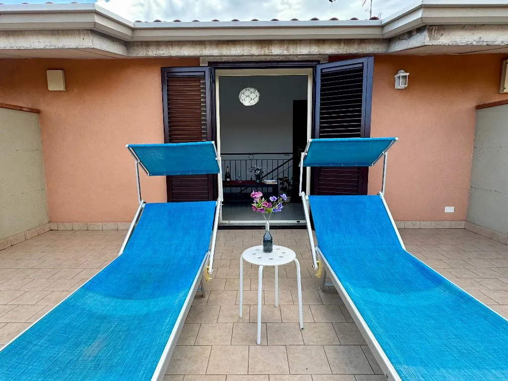Terrace, B&B New Naxos Village, Catania