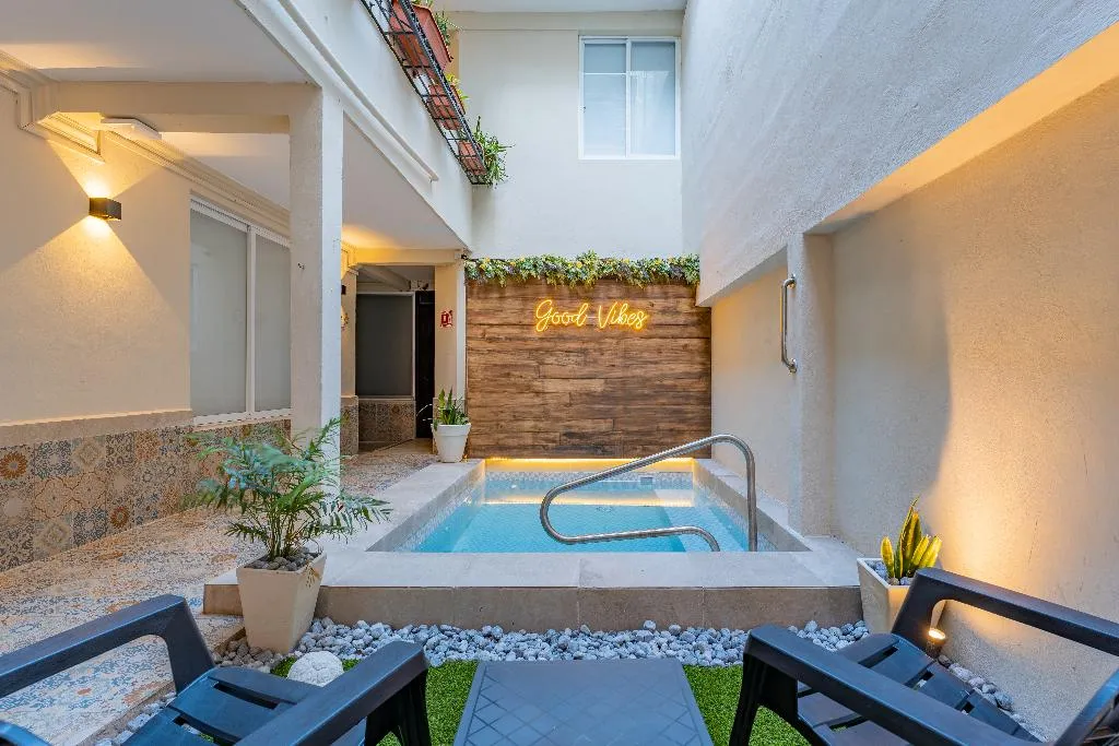 Pool, Hotel Brisas 5a Av., Playa Del Carmen