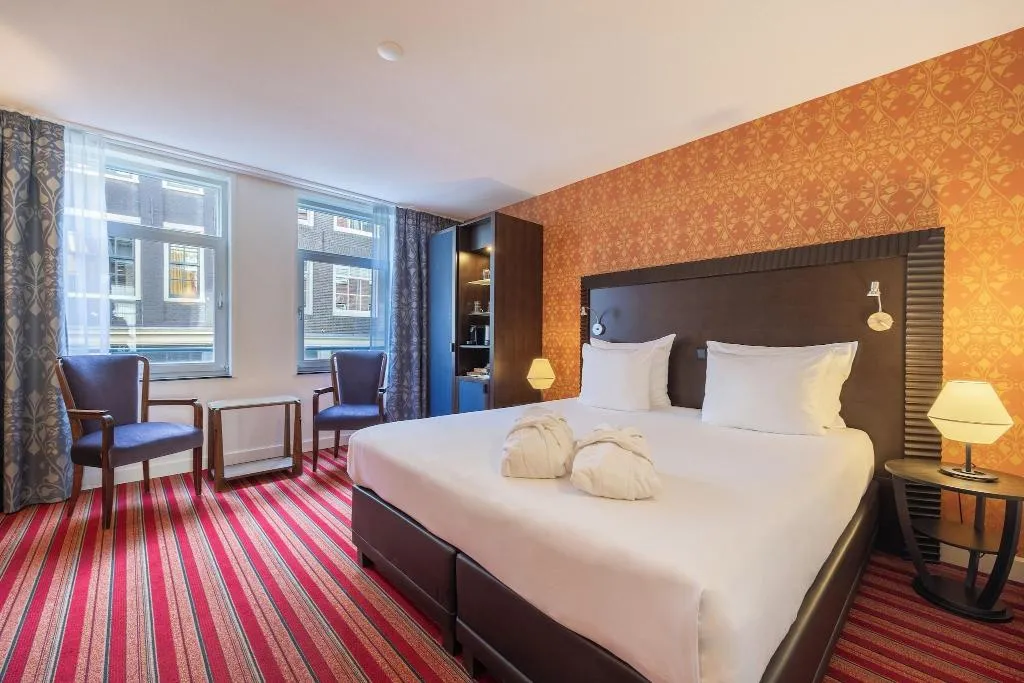 DOUBLE GRAND DELUXE Room, Grand Hotel Amrâth Amsterdam, Amsterdam