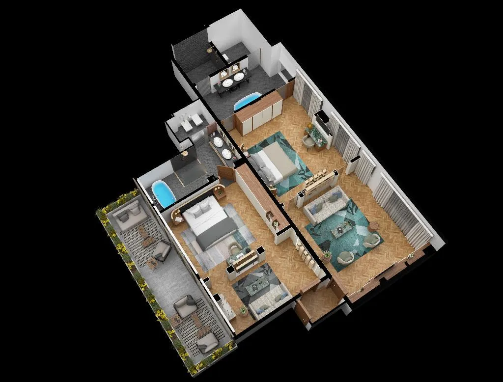 SUITE Presidential Room, Casa Baglioni Milan, Milan