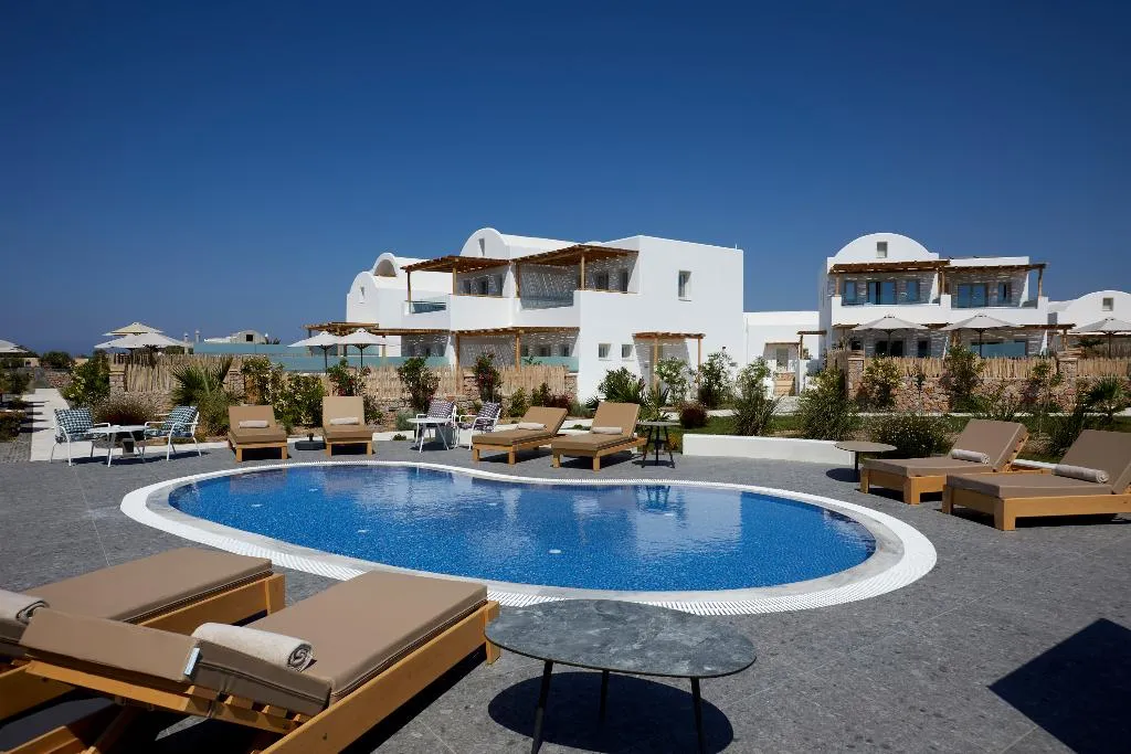General view, Sea Breeze Santorini Beach Resort, Curio Collectio, Santorini