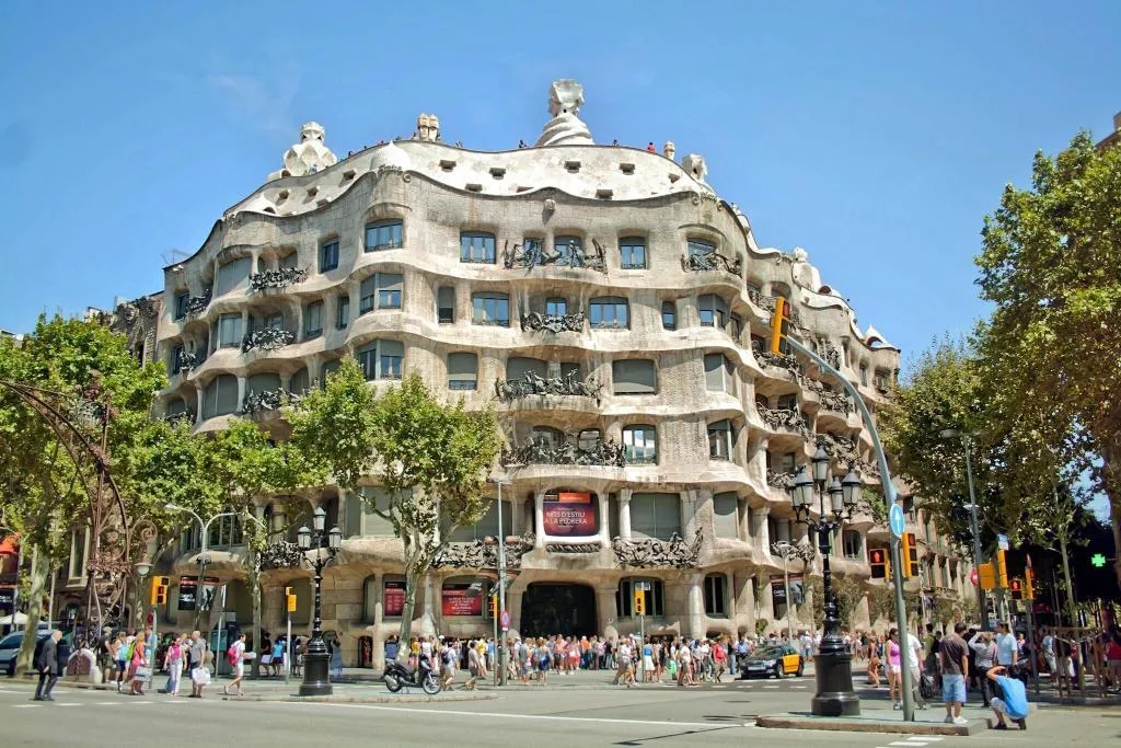General view, Ronda Lesseps, Barcelona