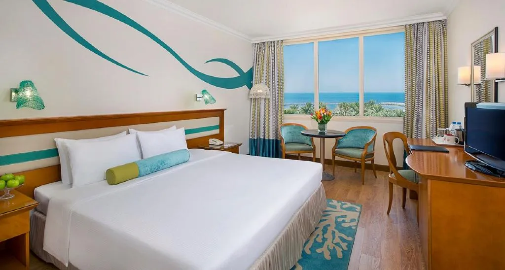 Double or Twin DELUXE SEA VIEW Room, Coral Beach Resort Sharjah, Dubai