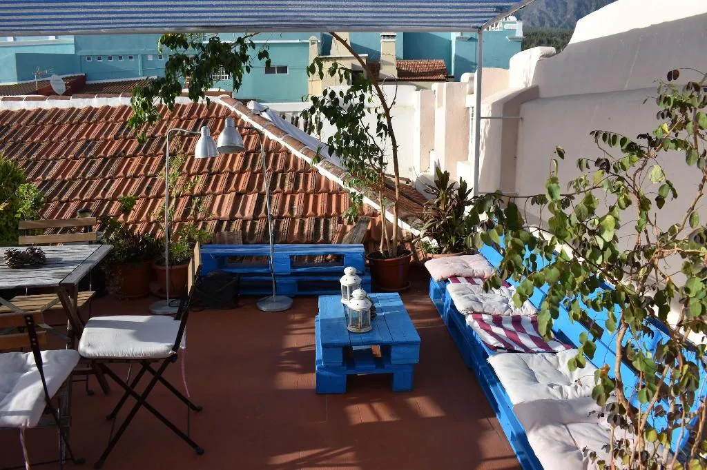 Terrace, Hostel La Casa Encantada, La Palma