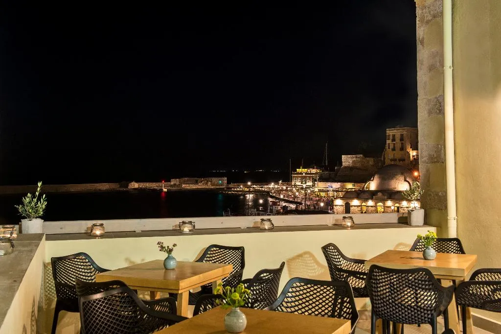 Terrace, Elia Zampeliou Boutique Hotel, Crete