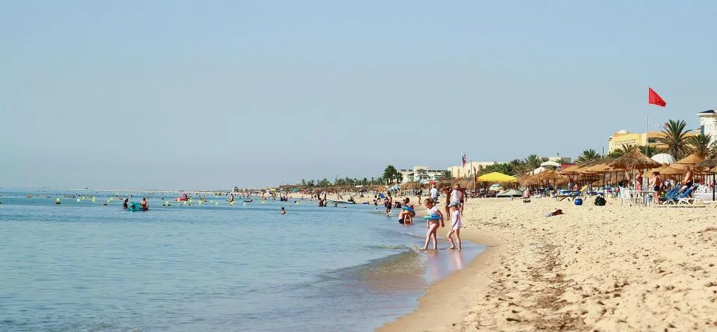 Beach, Lella Baya Thalasso, Tunisia