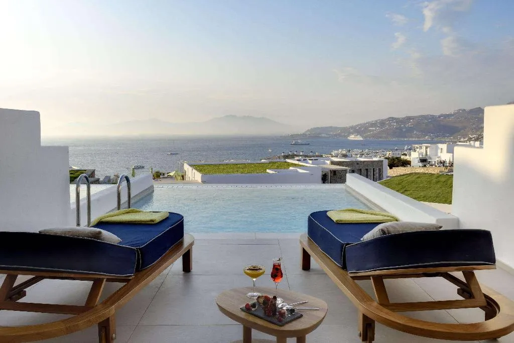 Beach, Myconian Naia - Preferred Hotels & Resorts, Mykonos