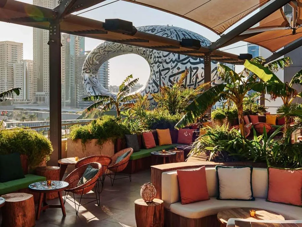Bar, 25hours Hotel Dubai One Central, Dubai