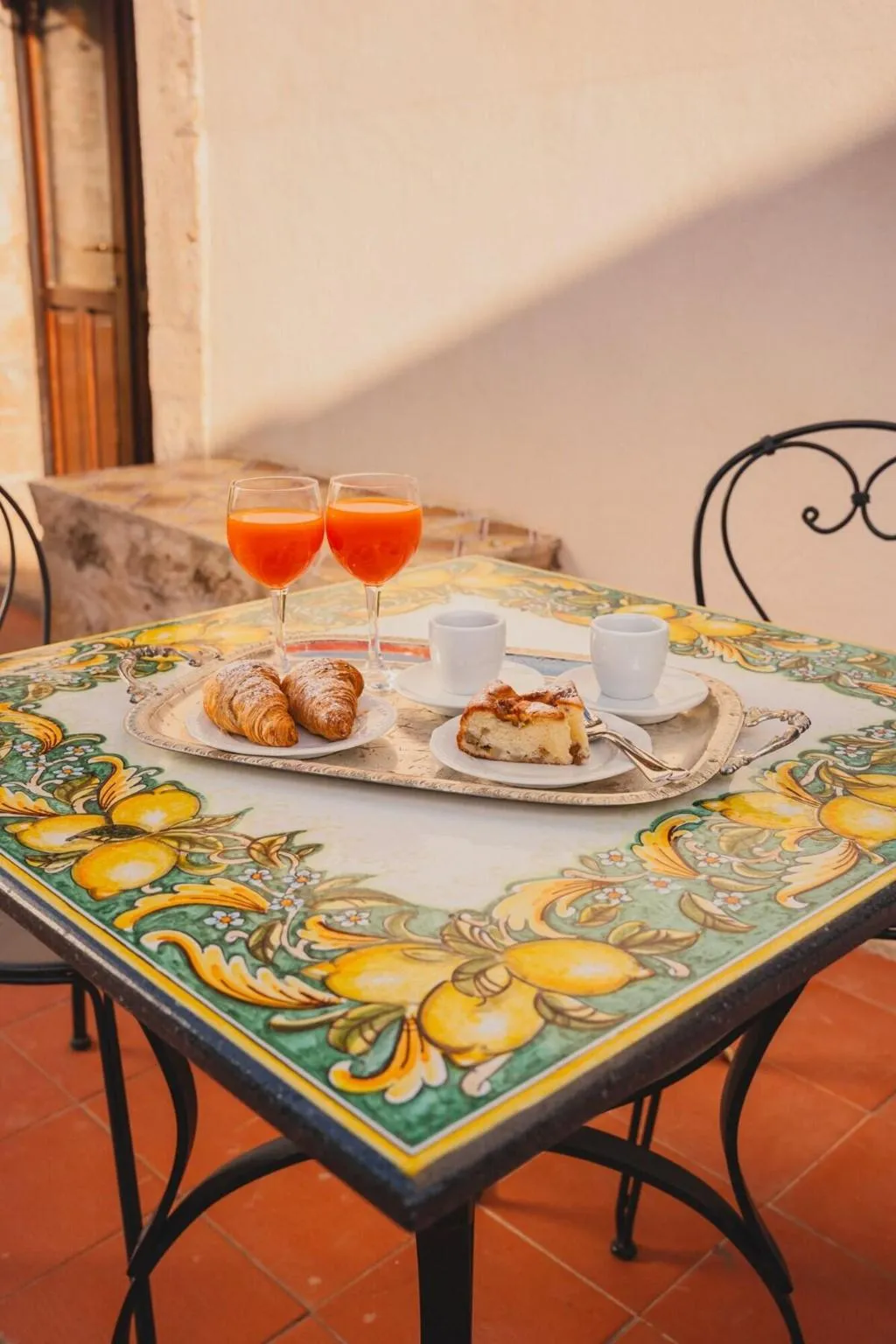 Terrace, Villa Giulia Agriturismo, Catania