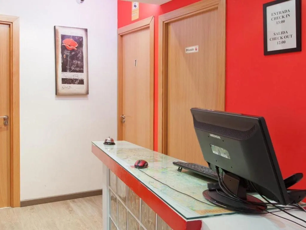 Lobby, Hostal Abril, Madrid