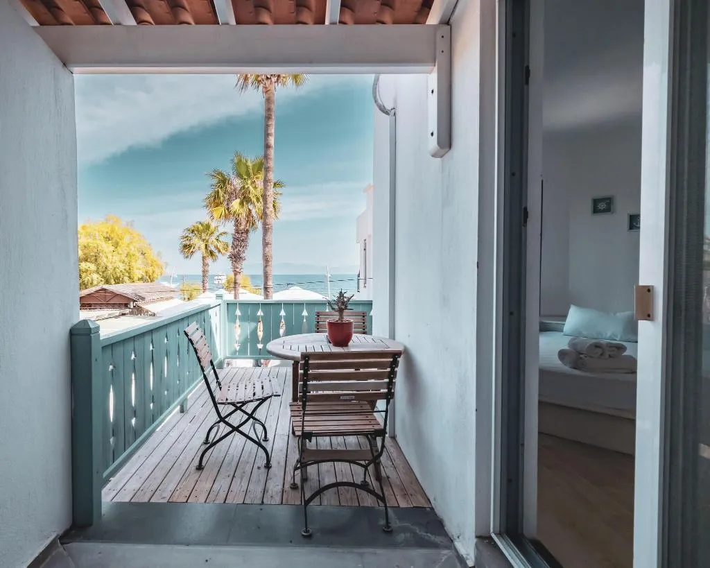 Terrace, Kefi Beach And Suites, Bodrum