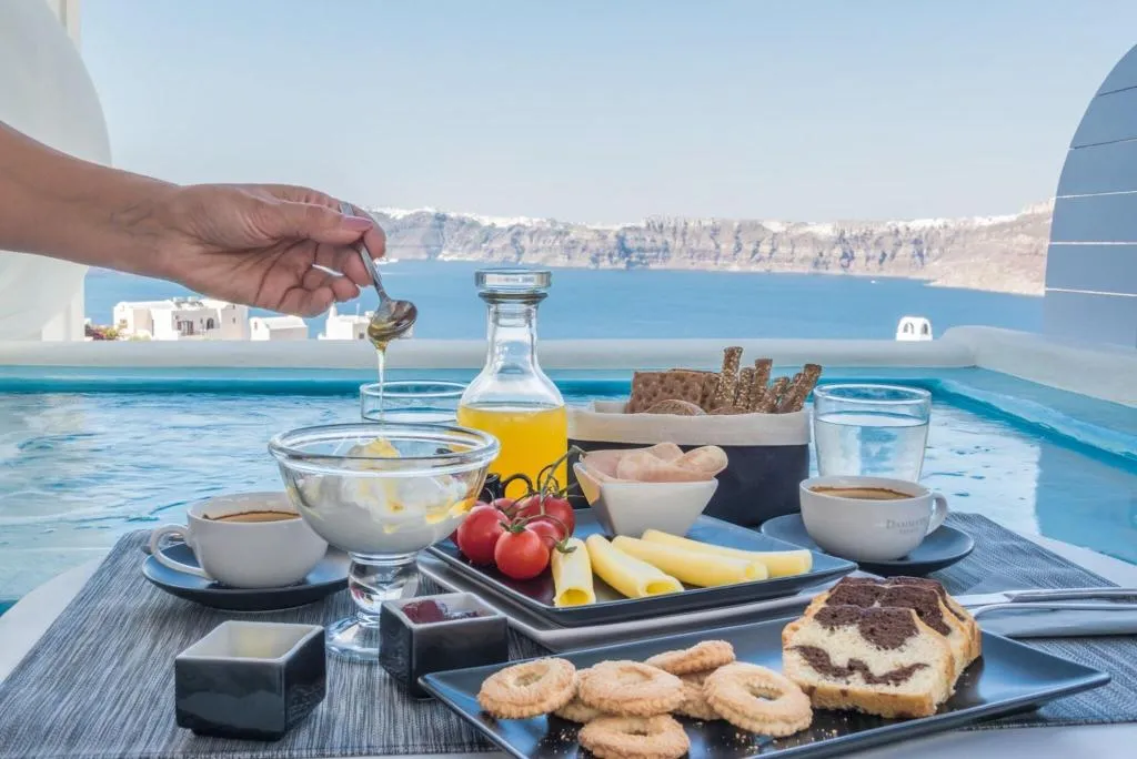 Restaurant, Black Diamond Suites - Adults Only, Santorini