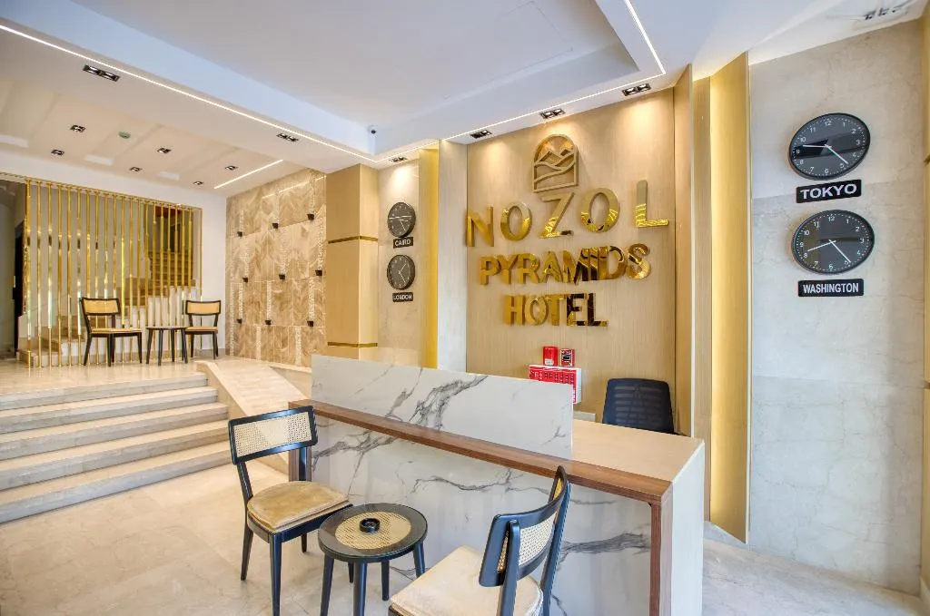 Lobby, Nozol Pyramids Hotel & SPA, Cairo