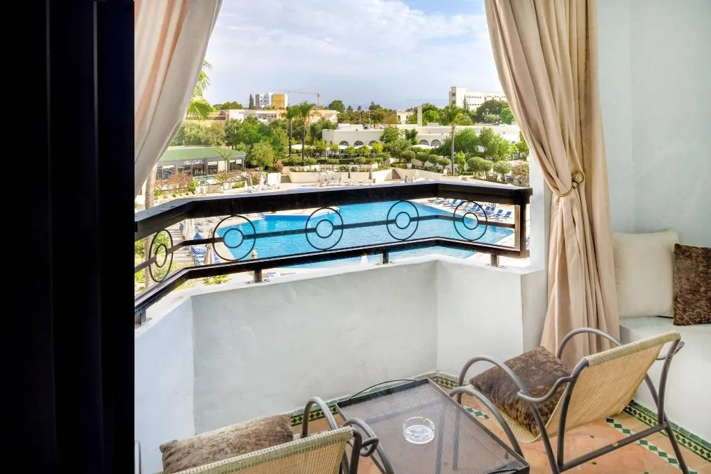 TWIN DELUXE GARDEN VIEW Room, Fes Marriott Hotel Jnan Palace, Fez