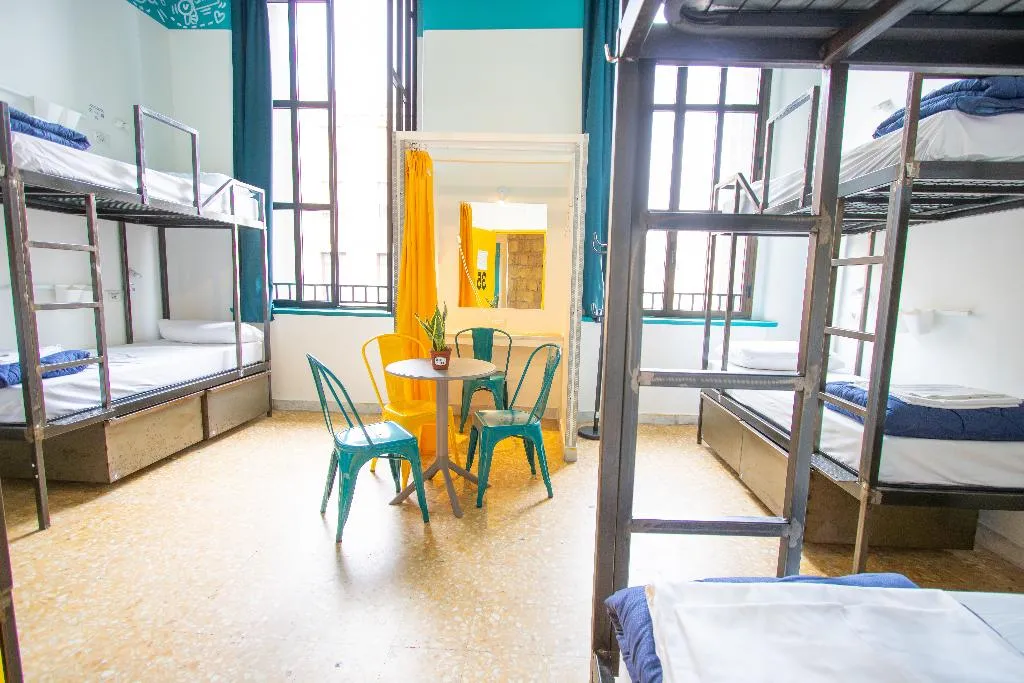Bed in dormitory WITH SHARED BATHROOM Room, Ostello Bello Napoli, Naples