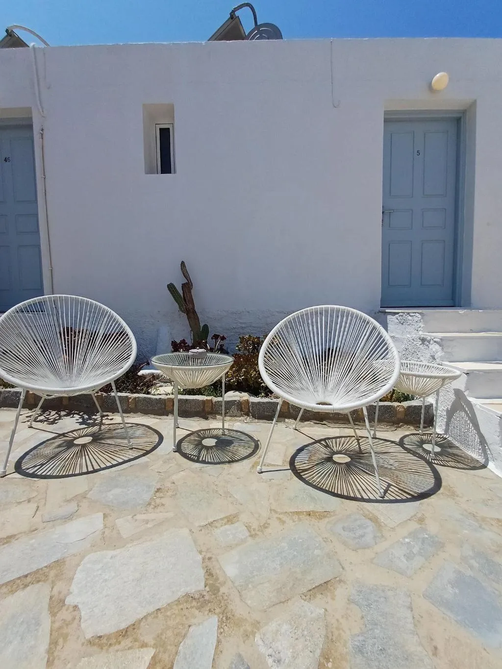 General view, Manos Rooms, Mykonos