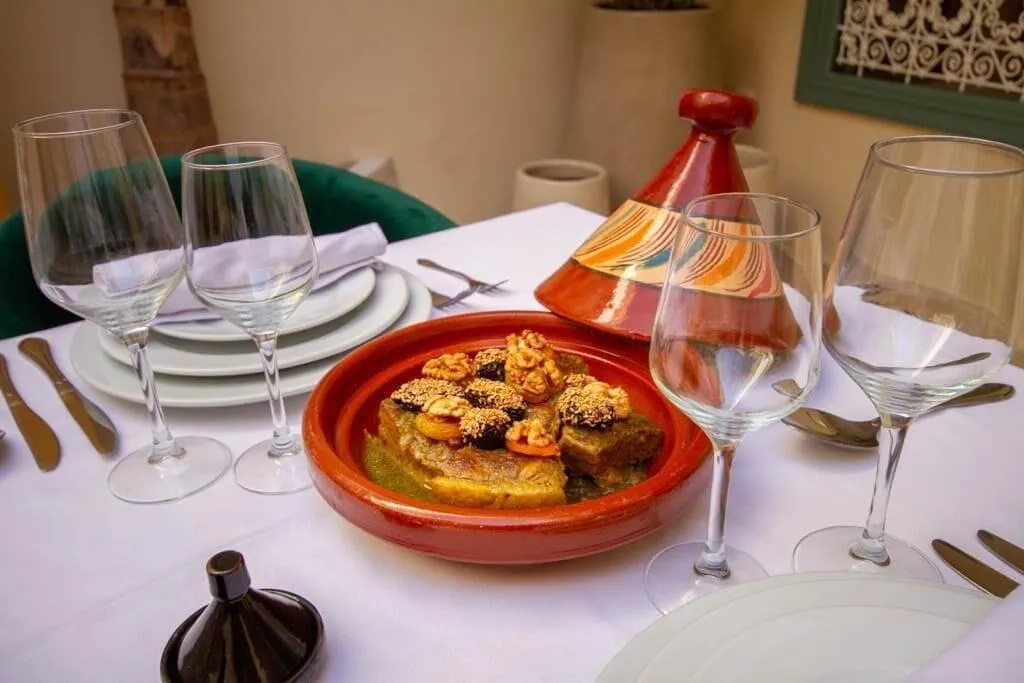 Restaurant, Riad Jalina, Marrakech