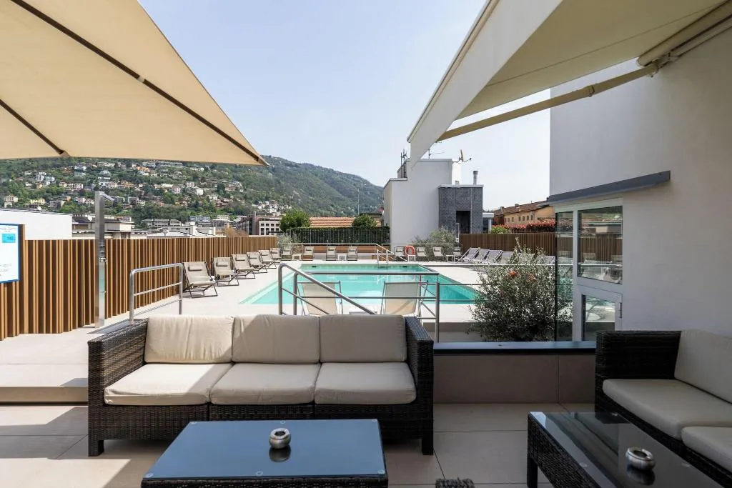General view, Hotel Como, Milan