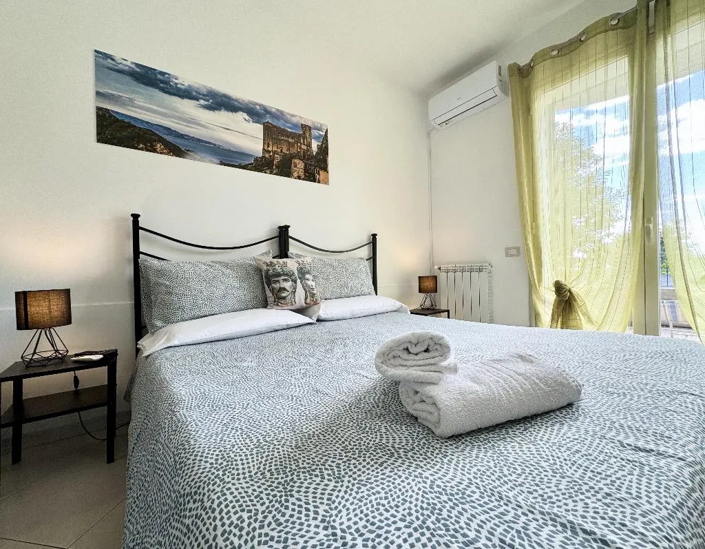 DOUBLE WITH BALCONY Room, B&B New Naxos Village, Catania
