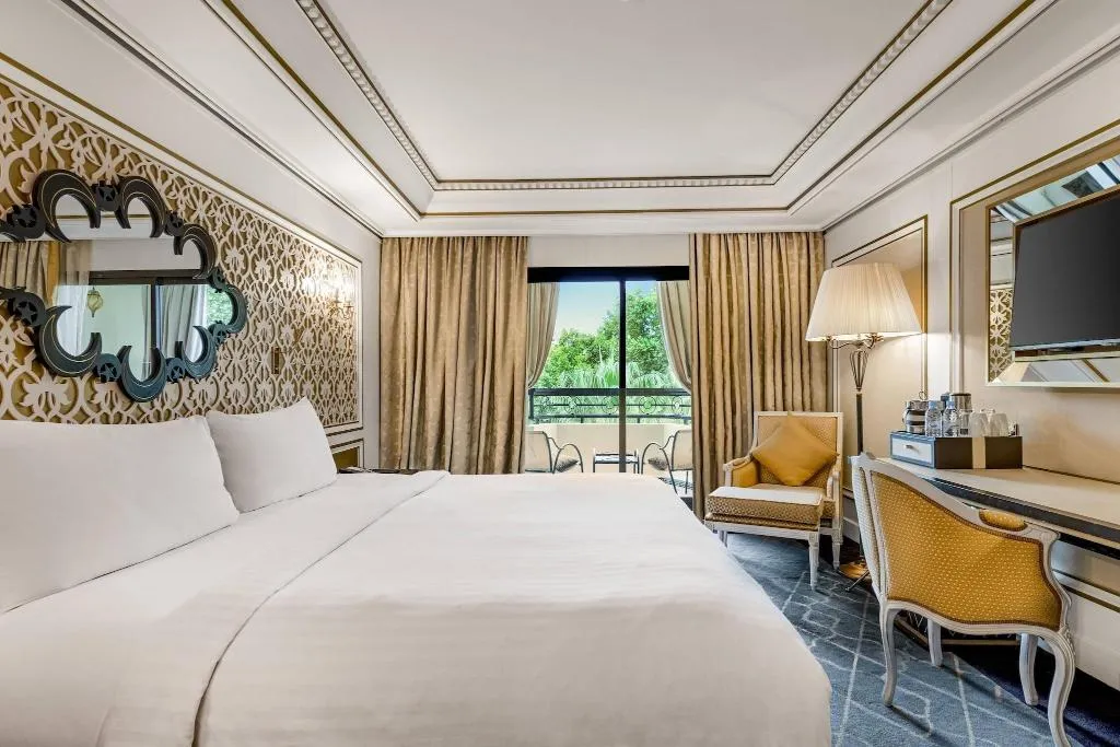 DOUBLE DELUXE GARDEN VIEW Room, Fes Marriott Hotel Jnan Palace, Fez