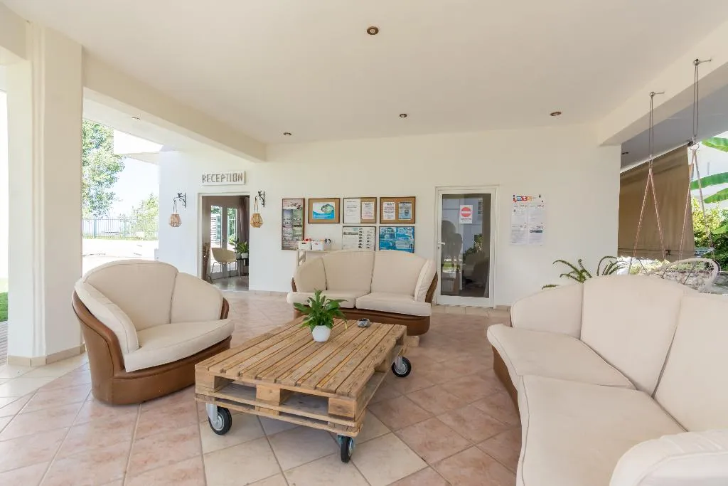 Lobby, Cavos Beach House, Corfu