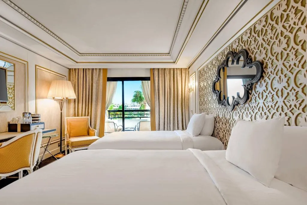 TWIN DELUXE GARDEN VIEW Room, Fes Marriott Hotel Jnan Palace, Fez