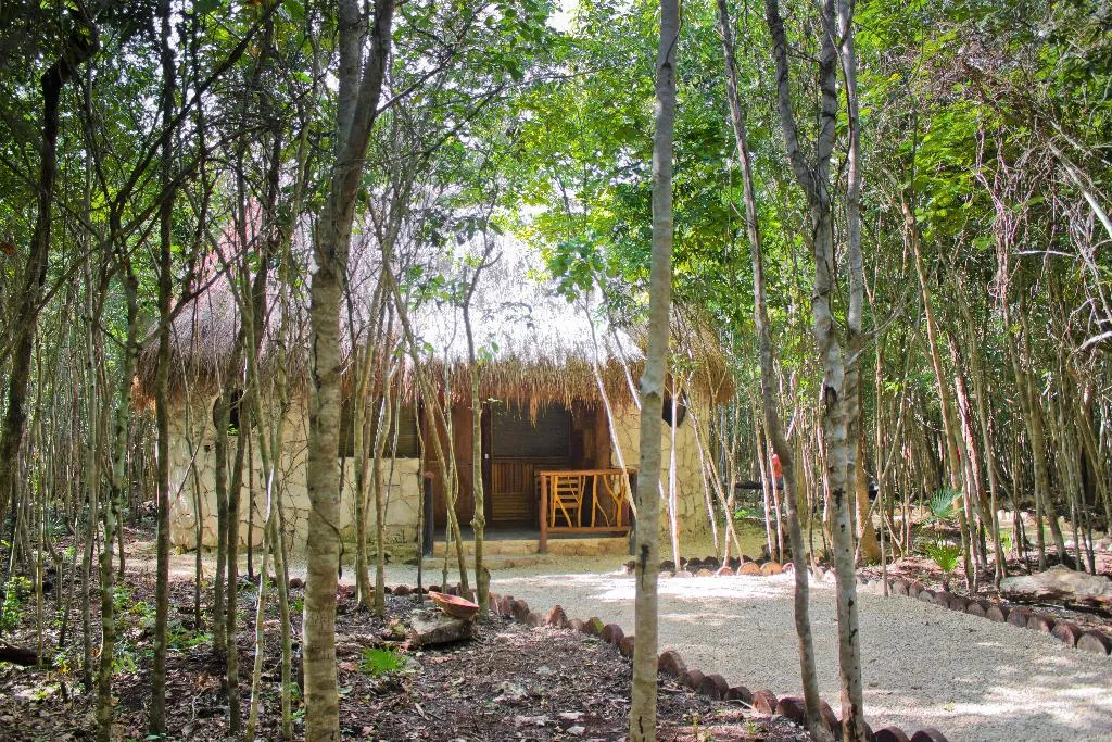 QUADRUPLE KING SIZE BED Room, Aldea Maya-Ha Cabañas Con Cenotes, Cancun Area
