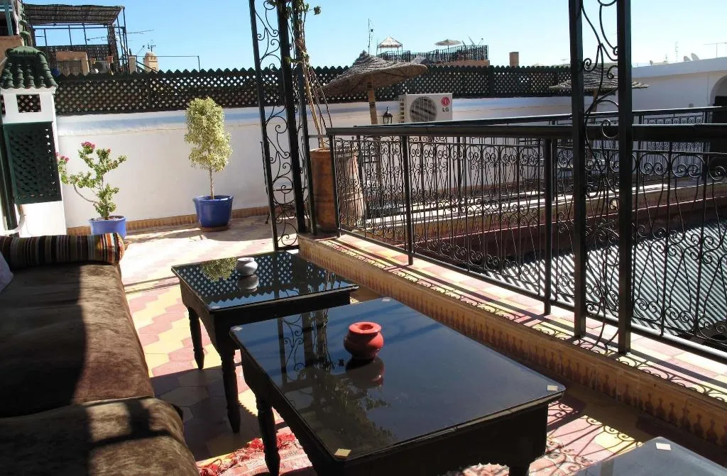Terrace, Riad Dar Tamlil, Marrakech