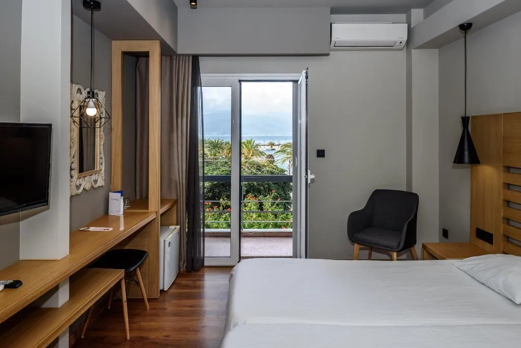 Double or Twin SEA VIEW Room, Agamemnon Hotel, Kalamata