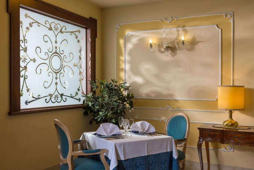 Restaurant, Hotel Terme Roma, Venice