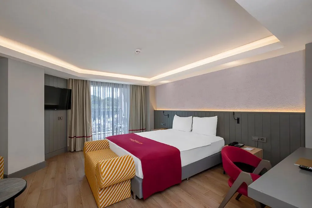 DOUBLE SINGLE USE DELUXE WITH JACUZZI Room, The X Belek, Antalya